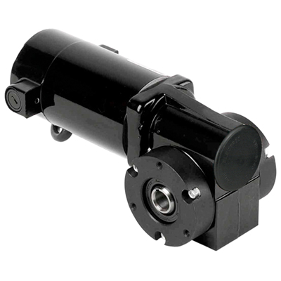 Bodine Electric, 7099, 42 Rpm, 22.0000 lb-in, 1/17 hp, 130 dc, 24A-3F/H Series DC Right Angle Hollow Shaft Gearmotor
